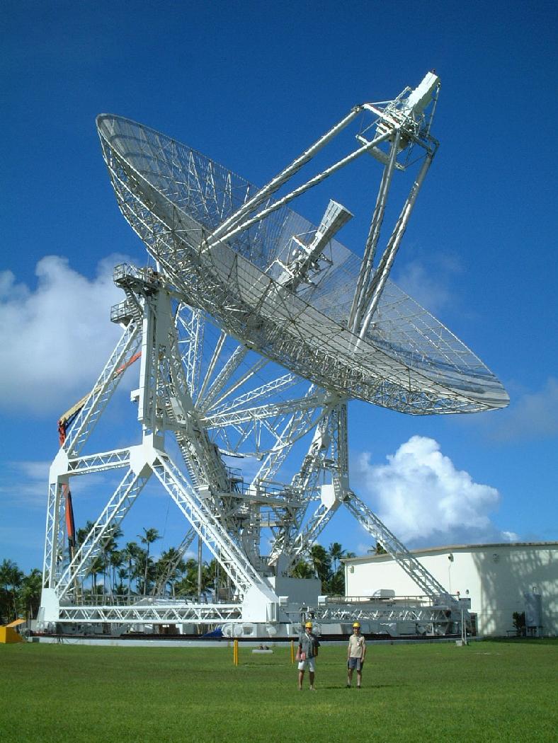 Altair UHF/VHF radar on Roi Namur
